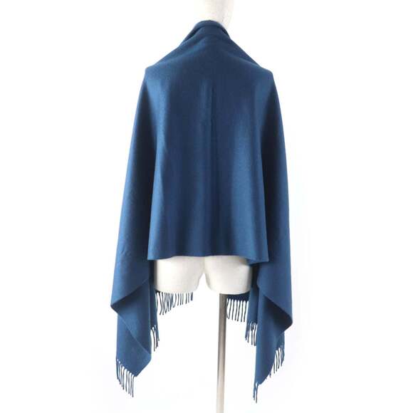 HERMES Authentic Blue Scarf - Picture 5 of 9